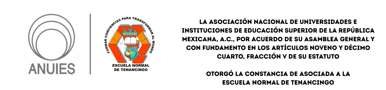 Otorgó la constancia de Asociada a la Escuela Normal de Tenancingo